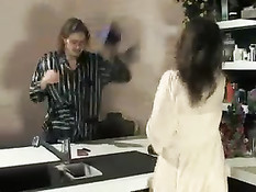 Senorita Le Gusta En La Cocina Y A Todo Culo