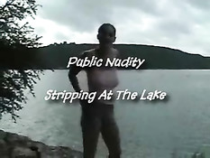 Stripping At The Lake