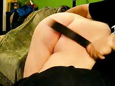 BBW Spanking Blowjob