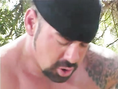 Cute Latin teen nailed on pick up truck