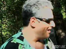 Two hotties and one lucky dick