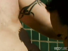 Rimming and buggering at the pool