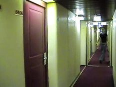 Bareback boys in a cabin