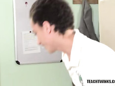 Ethan Storm gets private lessons from Phillip Ashton