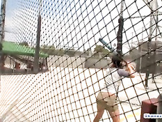 Бейсбол от двух молодых лесбиянок