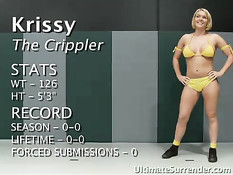 Жесткие лесбийские соревнования по борьбе