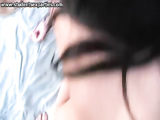 Русские студенты занимаются сексом за городом