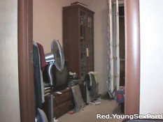 Секс двух пар студентов после лекций