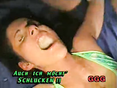 Секс оргии с большим количеством спермы