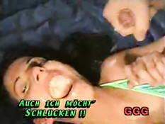 Секс оргии с большим количеством спермы