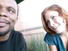 Большой черный член в сексуальной Джинджер