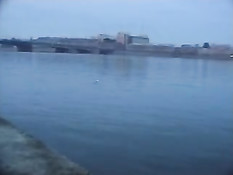 Ночной секс на набережной Невы в Питере