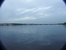 Ночной секс на набережной Невы в Питере