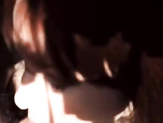 Выдающийся минет от рыжей девки