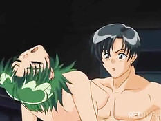 Измученный сексом огромный член