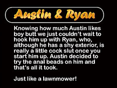 Оральные и анальные игры двух мальчиков