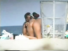 Giant boobs on the beach