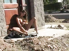 Outdoor masturbation