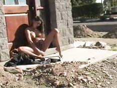 Outdoor masturbation