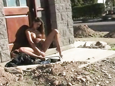 Outdoor masturbation