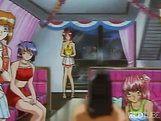 Anime chicks lost on desert island