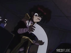 Blonde and redhead seducing boy