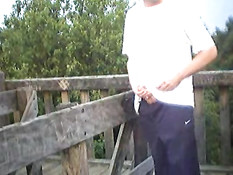 Masturbating on viewpoint