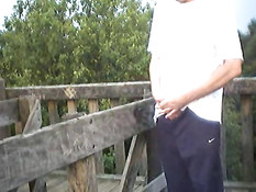 Masturbating on viewpoint