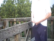 Masturbating on viewpoint