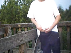 Masturbating on viewpoint