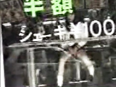 Japanese girl masturbates