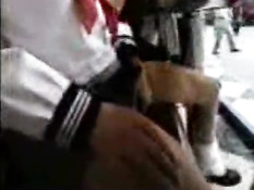 Japanese girl masturbates