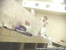 Съёмка порно видео в бане - живой звук