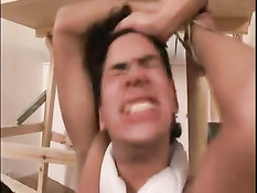 Две нимфетки буквально затрахали парня