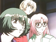 В лапах злобных монстров прекрасная девушка