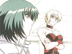 В лапах злобных монстров прекрасная девушка