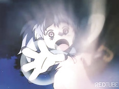 В лапах злобных монстров прекрасная девушка