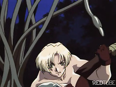 Девчонка попала в лапы злого монстра