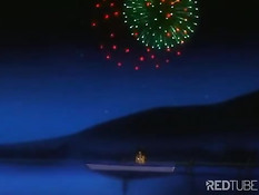 Оральный секс на лодке