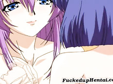 Развратные лесбиянки хентай