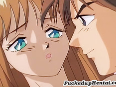 Она получает хорошую порцию спермы