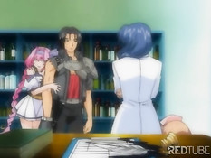 Мутанты оттрахали хентай девочку