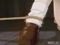 Хентай девушка подверглась жёсткой порке