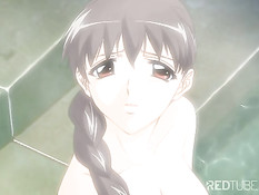 Аниме горничная получает удовольствие