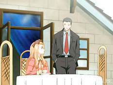 Она получает член в свой нежный ротик