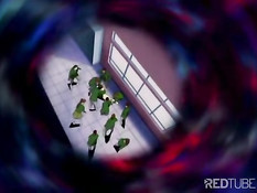 Молодые девушки занимаются аниме сексом