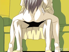 Трах с рыжей хентай девчонкой