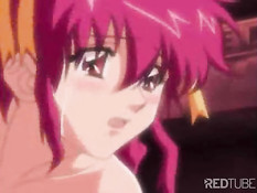 Девушку с малиновыми волосами отодрали все кому не лень