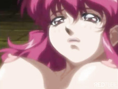 Девушку с малиновыми волосами отодрали все кому не лень