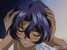 Аниме девушка превращается в сексуальную куклу